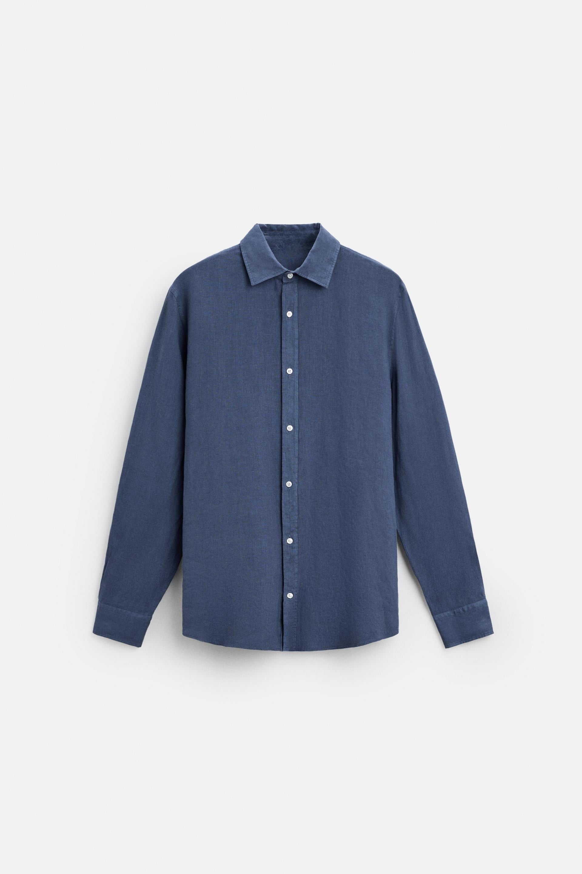 Linen shirt denim