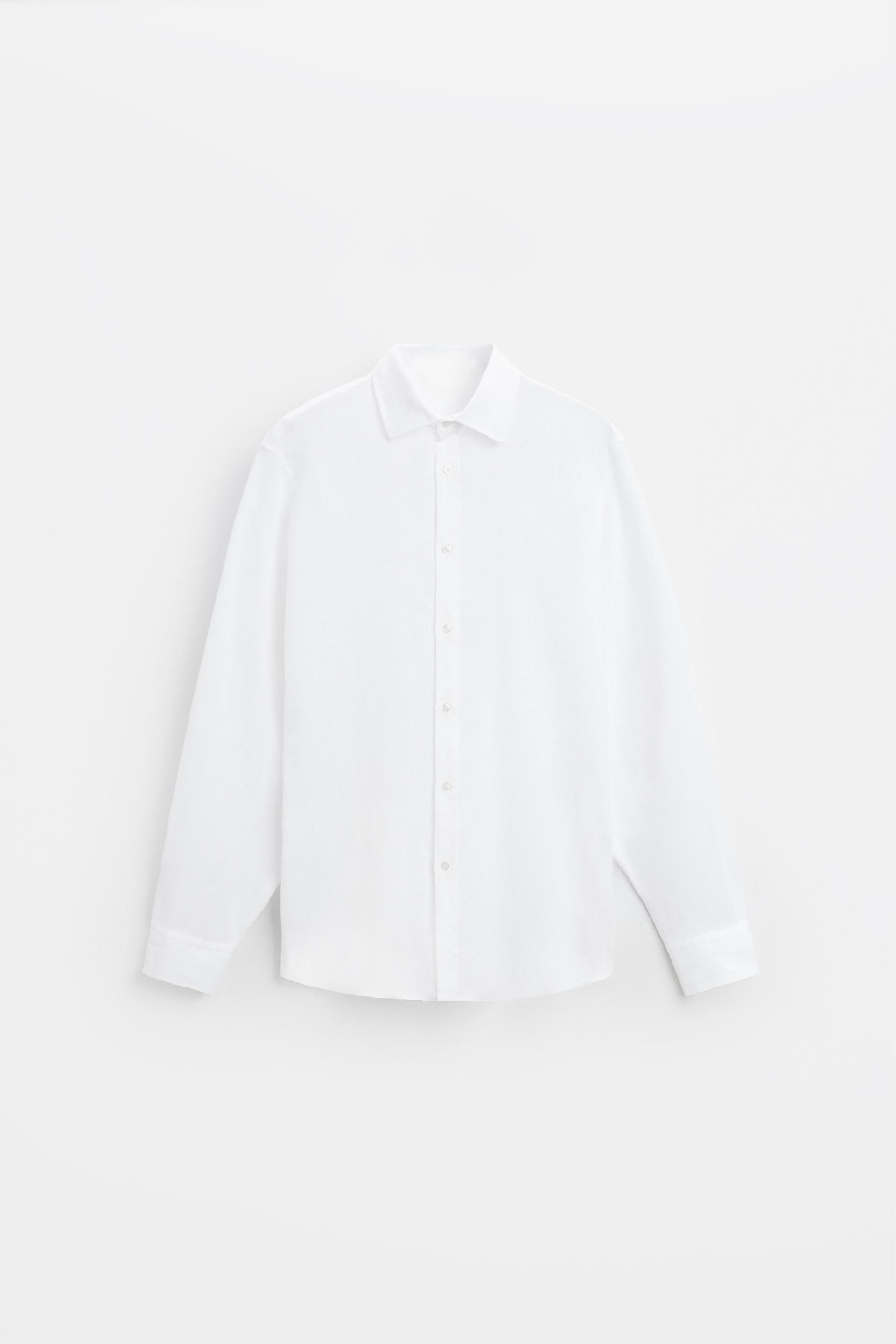 Linen shirt white