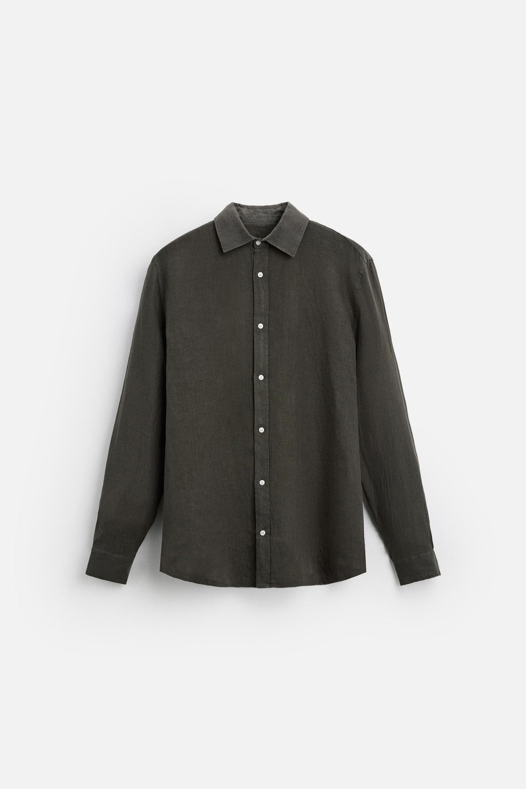 Linen shirt gray/brown/green or something