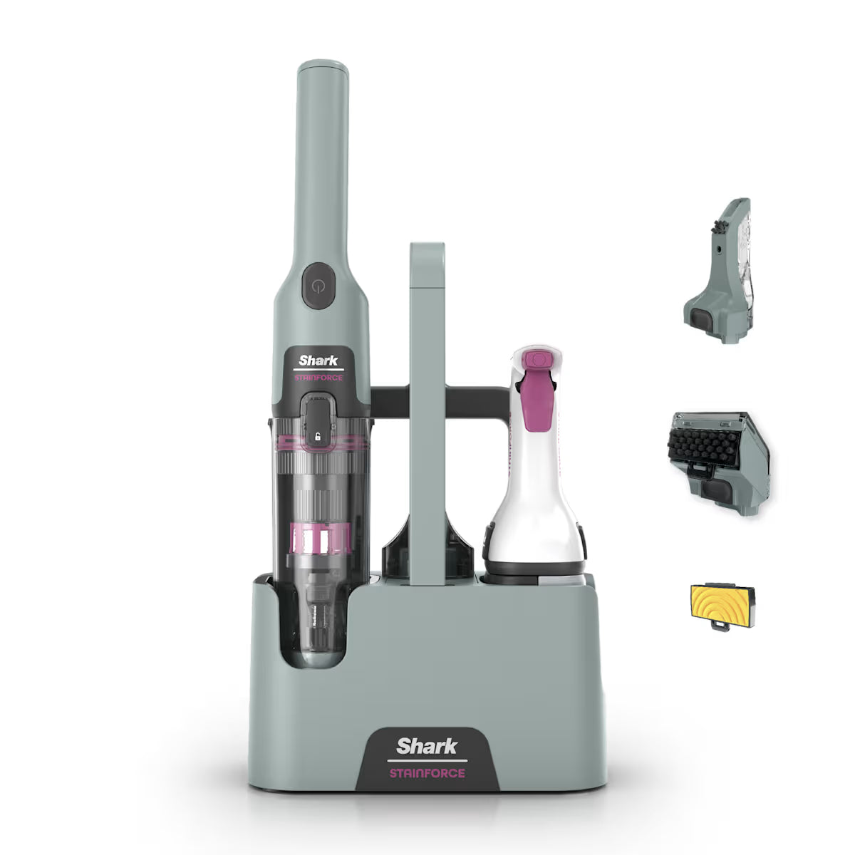 Zestaw przenośnego urządzenia do usuwania plam Shark StainForce™