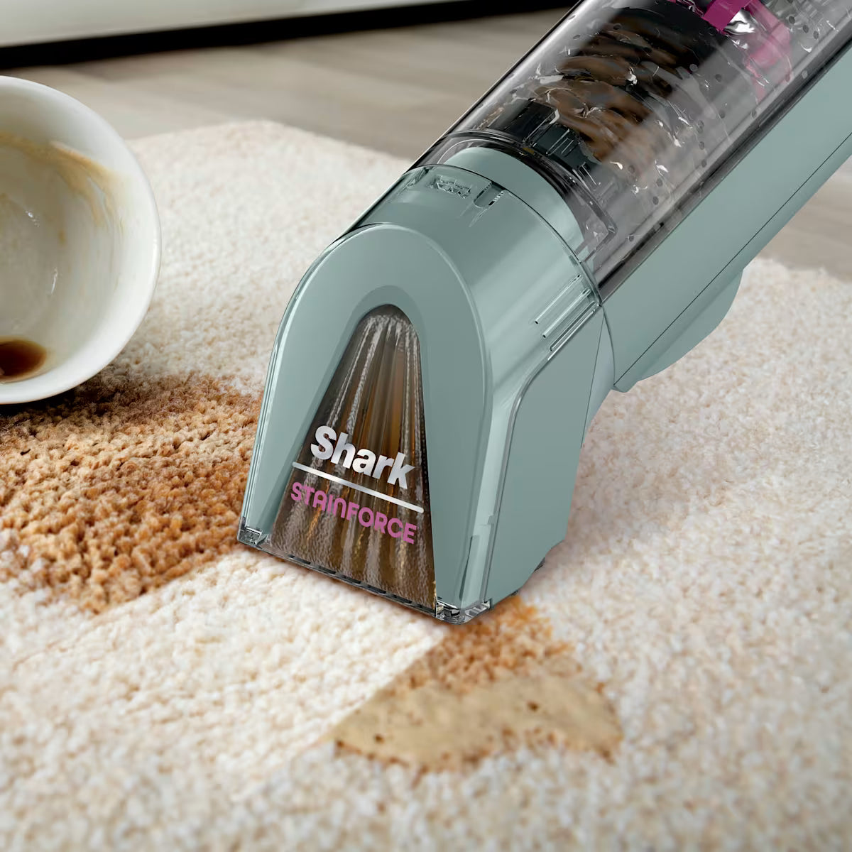 Zestaw przenośnego urządzenia do usuwania plam Shark StainForce™