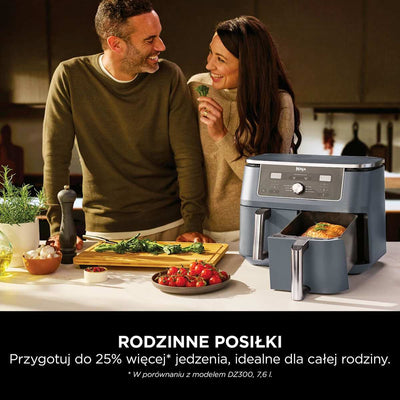 Ninja MAX | Air Fryer 9,5L | Dual Zone 6-w-1