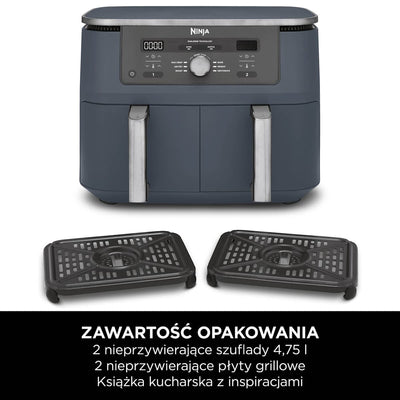 Ninja MAX | Air Fryer 9,5L | Dual Zone 6-w-1