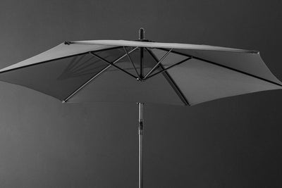 Miami Cantilever Umbrella (Grey) – Modern Shade Solution