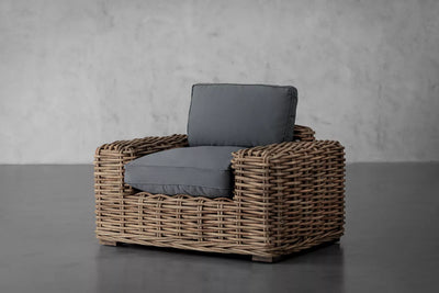 Panama Lounge Set (Slate) – Monochromatic Sophistication