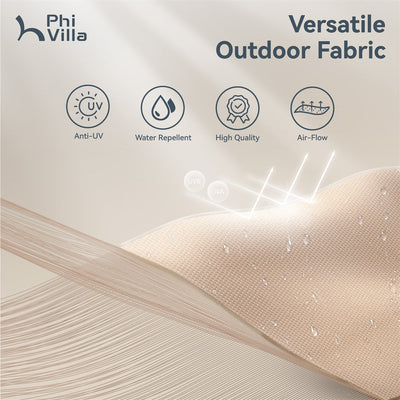 15ft Double-Sided Patio Extra Large Twin Umbrella with Base