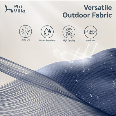 15ft Double-Sided Patio Extra Large Twin Umbrella with Base