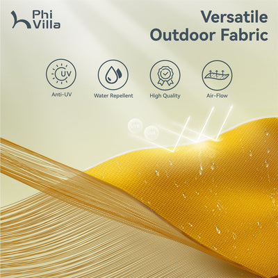 15ft Double-Sided Patio Extra Large Twin Umbrella with Base