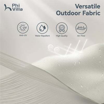 15ft Double-Sided Patio Extra Large Twin Umbrella with Base